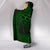 Hawaii Hibiscus Hooded Blanket - Harold Turtle - Green - Polynesian Pride