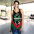 Vanuatu Rugby Women Racerback Tank Flag Style - Polynesian Pride