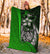 Yap Micronesia Premium Blanket Green - Turtle With Hook - Polynesian Pride