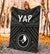 Yap Premium Blanket - Yap Seal With Polynesian Tattoo Style - Polynesian Pride