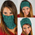 Polynesian Lauhala Mix Turquoise Bandana 3 - Pack Turquoise One Size - Polynesian Pride