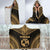 Tonga Polynesian Chief Hooded Blanket - Gold Version - Polynesian Pride