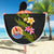 Tahiti Beach Blanket - Plumeria Tribal - Polynesian Pride