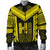 Hawaiian Kanaka Polynesian Men's Bomber Jacket Active Yellow - Polynesian Pride