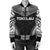 Tokelau Polynesian Chief Women'S Bomber Jacket - Black Version - Polynesian Pride