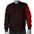 Maori Samoan Tattoo Men Bomber Jacket Red Version - Polynesian Pride