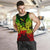 New Caledonia Polynesian Men Tank Top Map Reggae - Polynesian Pride