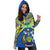 Solomon Islands Women Hoodie Dress Simple Coat Of Arms Rugby - Polynesian Pride