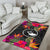 Yap Area Rugs Hibiscus polynesian pattern - Polynesian Pride