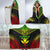 Kanaka Maoli Polynesian Chief Hooded Blanket - Reggae Version - Polynesian Pride