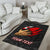 Tonga Personalised Area Rug - Tonga In Me (Black) - Polynesian Pride