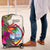 Guam Luggage Covers Polynesian Hibiscus White Pattern - Polynesian Pride