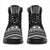 Marshall Islands Leather Boots - Polynesian Black Chief Version - Polynesian Pride