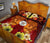 Niue Custom Personalised Quilt Bed Sets - Tribal Tuna Fish - Polynesian Pride