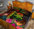 Tuvalu Polynesian Personalised Quilt Bed Set - Hibiscus and Banana Leaves - Polynesian Pride