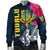 Tuvalu Men's Bomber Jackets - Summer Vibes - Polynesian Pride