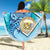 Hawaii Beach Blanket - Turtle Under The Sea Style - Polynesian Pride