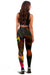 Tonga Polynesian Women's Leggings - Hibiscus and Banana Leaves - Polynesian Pride