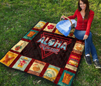 Vintage Hawaii Premium Quilt - Polynesian Pride