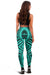 Polynesian Tradition Turquoise Hawaii Women's Leggings AH - Polynesian Pride