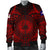 American Samoa Polynesian Men's Bomber Jacket - Red Seal - Polynesian Pride