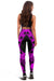 Nauru Women Leggings Polynesian Pattern Pink - Polynesian Pride