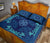 Hawaiian Quilt Bed Set Royal Pattern - Dark Blue - Polynesian Pride