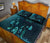 Pohnpei Polynesian Quilt Bed Set Dreamcatcher Blue - Polynesian Pride