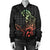 Hawaii Warrior And Hook Women's Bomber Jacket - Polynesian Pride