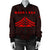 Hawaii Mauna Kea Polynesian Women's Bomber Jacket Red - Polynesian Pride