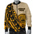 American Samoa Men's Bomber Jacket - Polynesian Wild Style - Polynesian Pride