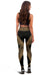 Turtle Polynesian Gold Leggings - Diamond Style - Polynesian Pride