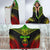 Guam Polynesian Chief Hooded Blanket - Reggae Version - Polynesian Pride