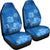 Hawaii Blue Hibiscus Turtle Polynesian Car Set Cover - Polynesian Pride