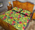 Hawaii Quilt Bed Set Tropical Leaves And Flowers AH - Polynesian Pride