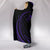 Kanaka Hooded Blanket - Purple - Frida Style - Polynesian Pride