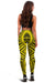 Polynesian Tradition Yellow Hawaii Women's Leggings AH - Polynesian Pride