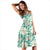 Hawaii Tropical Blue Midi Dress - Polynesian Pride