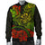 Hawaii Men's Bomber Jacket - Polynesian Manta Ray - Polynesian Pride