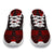 Vanuatu Sport Sneakers - Polynesian Tattoo Red - Polynesian Pride