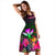 Polynesian Hawaii Kanaka Maoli Midi Dress - Summer Hibiscus - Polynesian Pride