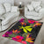 Hawaii Area Rugs Hibiscus Polynesian Pattern - Polynesian Pride