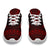 Society Islands Sporty Sneakers - Polynesian Chief Red Version - Polynesian Pride