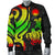 Nauru Men's Bomber Jacket - Reggae Tentacle Turtle - Polynesian Pride