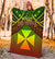 Polynesian Wallis and Futuna Premium Blanket - Reggae Vintage Polynesian Patterns - Polynesian Pride