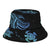 Polynesian Bucket Hat - Blue Turtle - Polynesian Pride