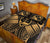 Guam Polynesian Quilt Bed Set - Guam Gold Seal with Polynesian Tattoo - Polynesian Pride