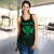 Hawaii Kanaka Polynesian Women's Racerback Tank Green - Polynesian Pride