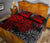 Guam Polynesian Quilt Bed Set - Red Turtle Flowing - Polynesian Pride