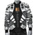 Tokelau Men Bomber Jackets - Polynesian Tattoo Black - Polynesian Pride